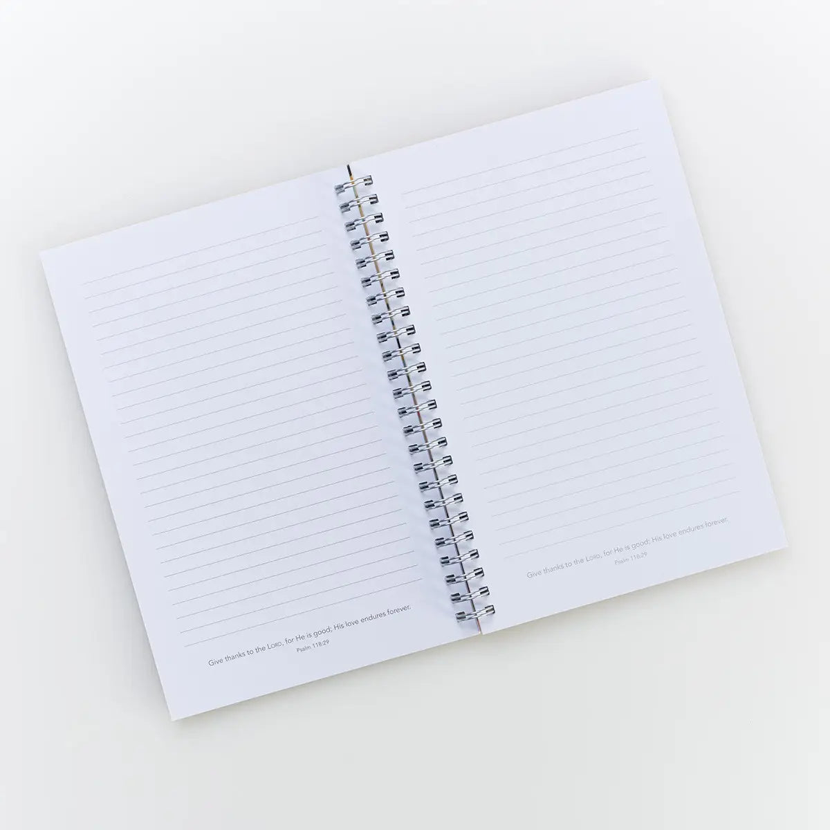Christian Art Notebook Wirebound Grace Sufficient 2 Cor. 12:9