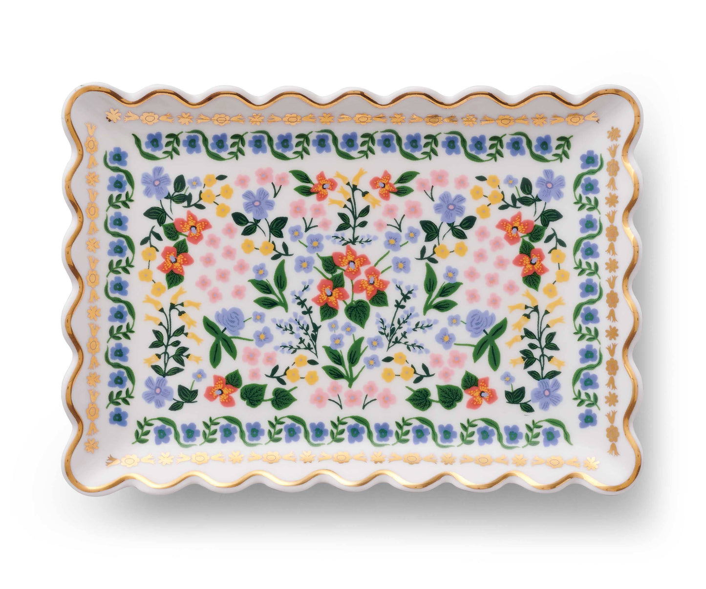 Rifle Paper Co. Wildwood Porcelain Catchall Tray
