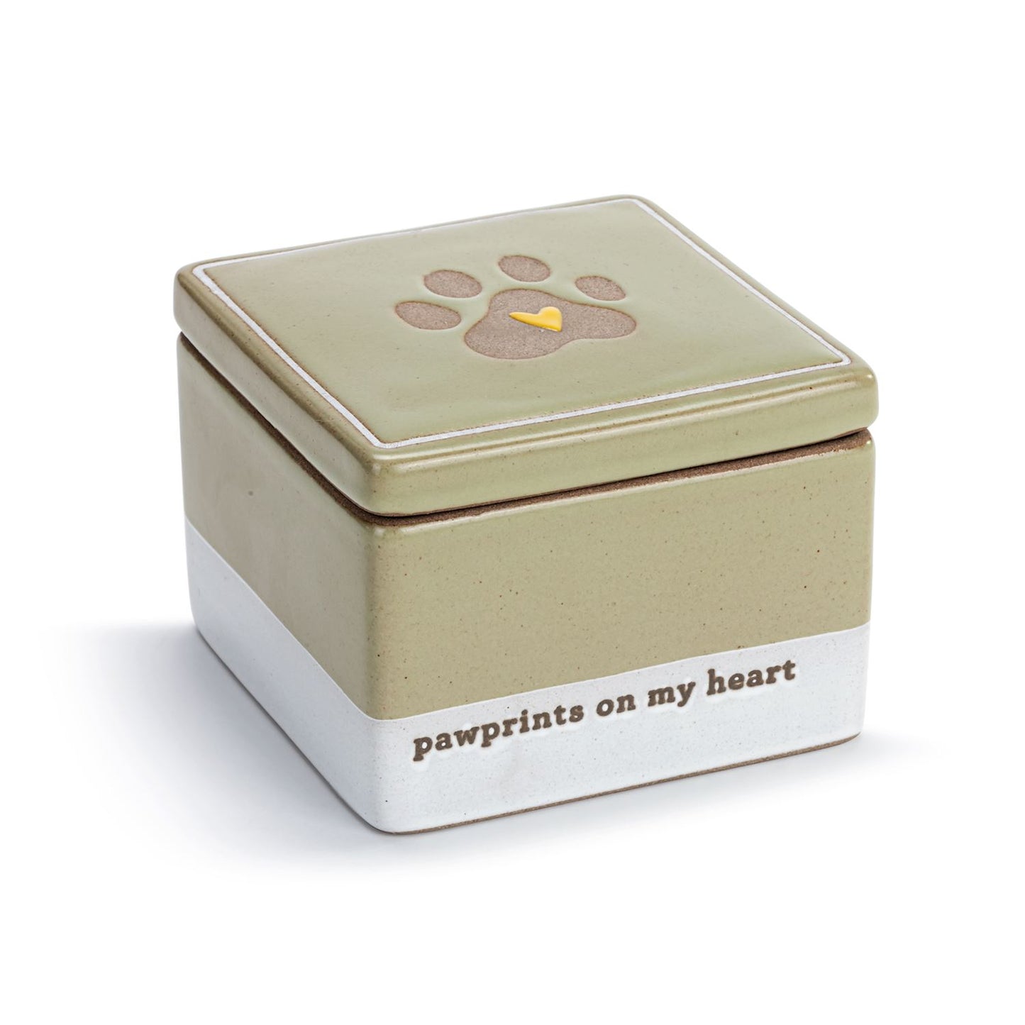 Demdaco Paw Prints Inspired Keepsake Box