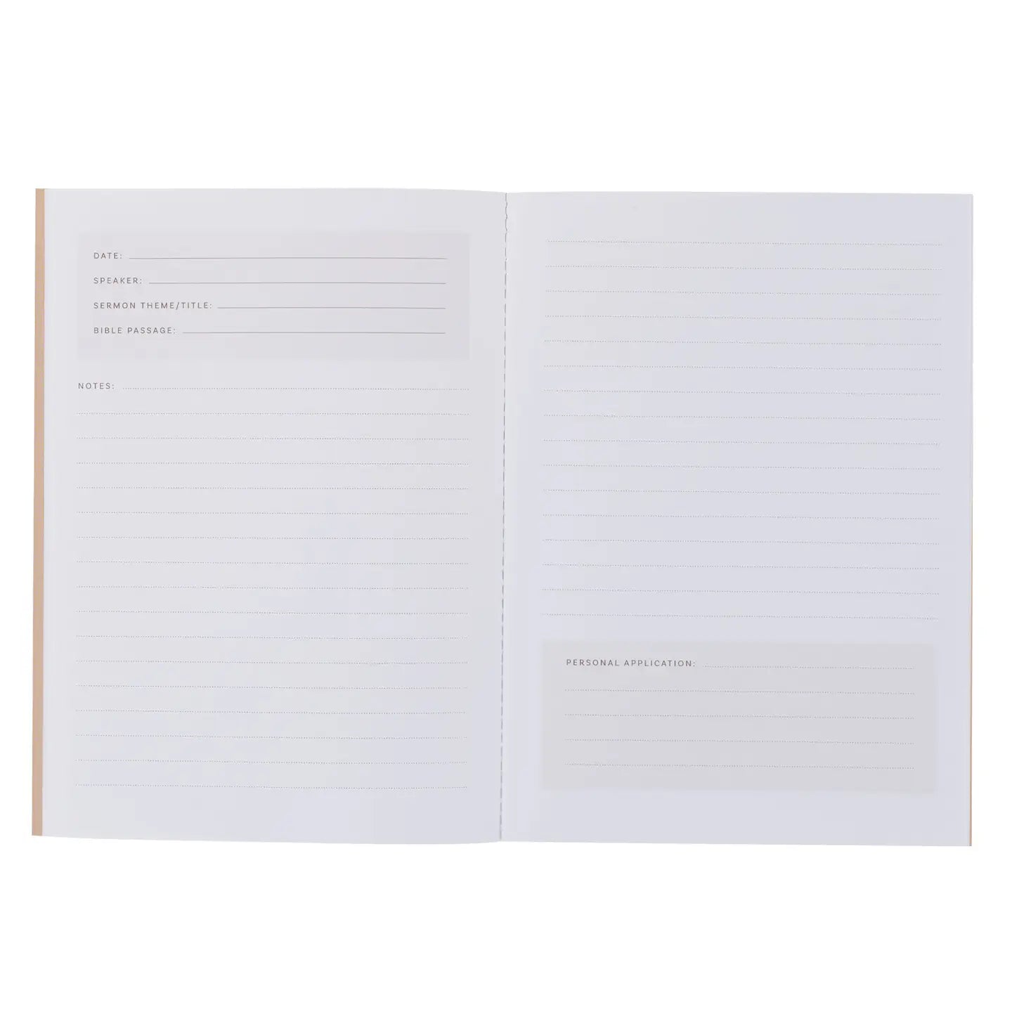Christian Art Notebook My Sermon Companion