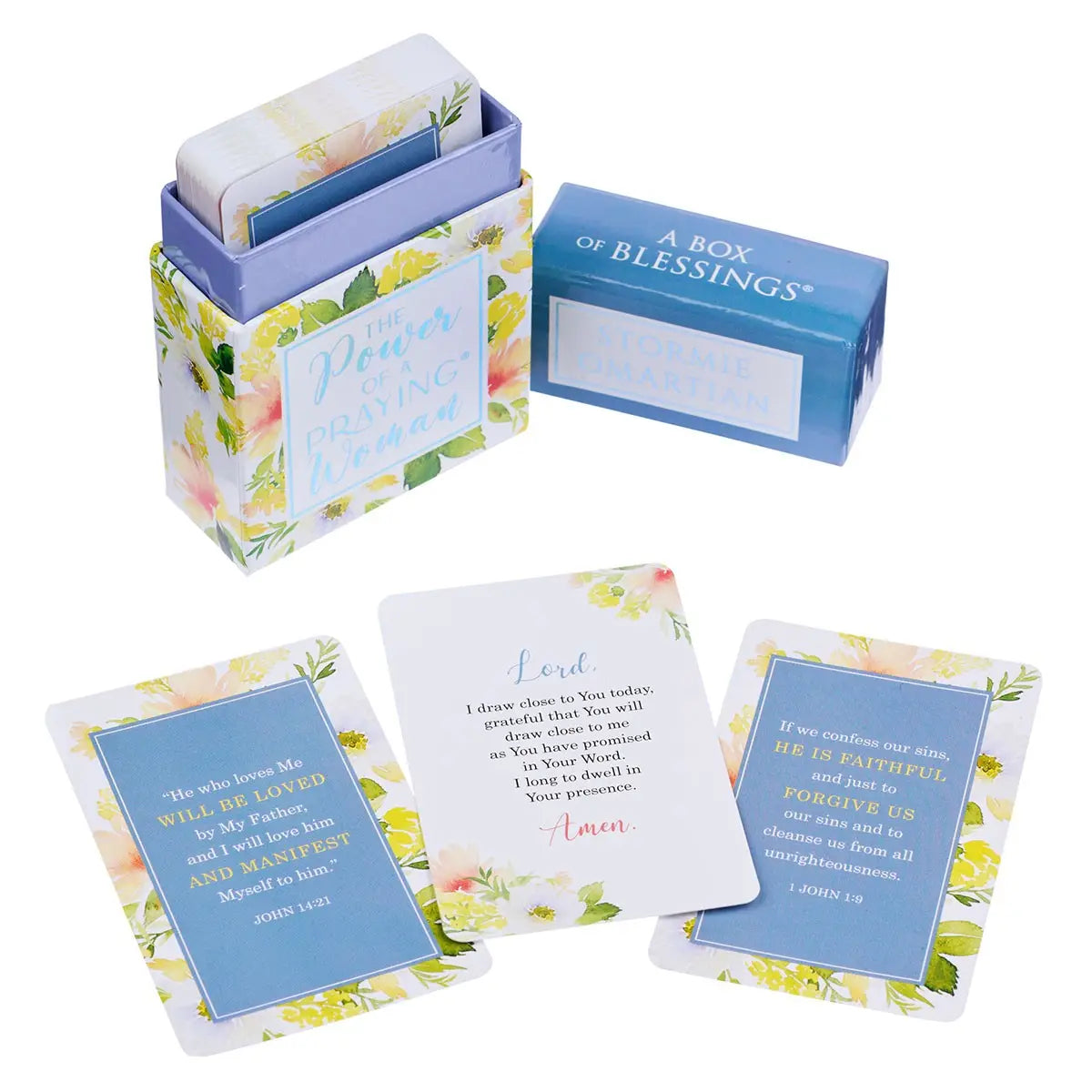 Christian Art Box of Blessings the Power of A Praying Woman