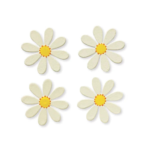 Roeda Daisy Magnets White