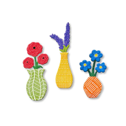 Roeda Flower Vase Magnets