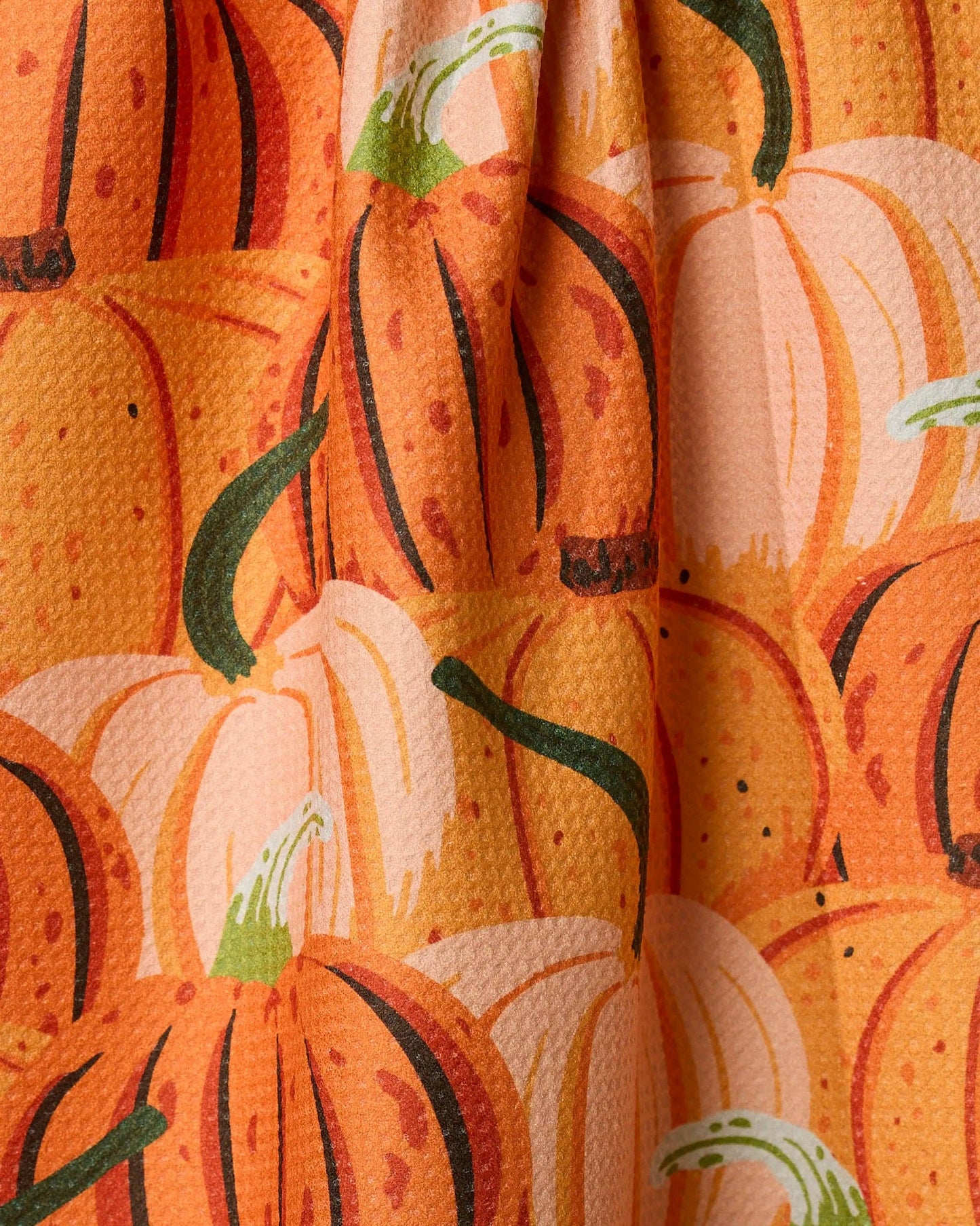 Geometry Rows of Gourds Tea Towel