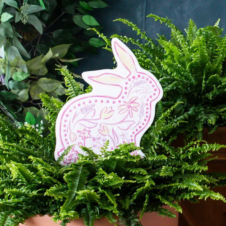 Songbird Grove Pink Chinoiserie Bunny - Mini
