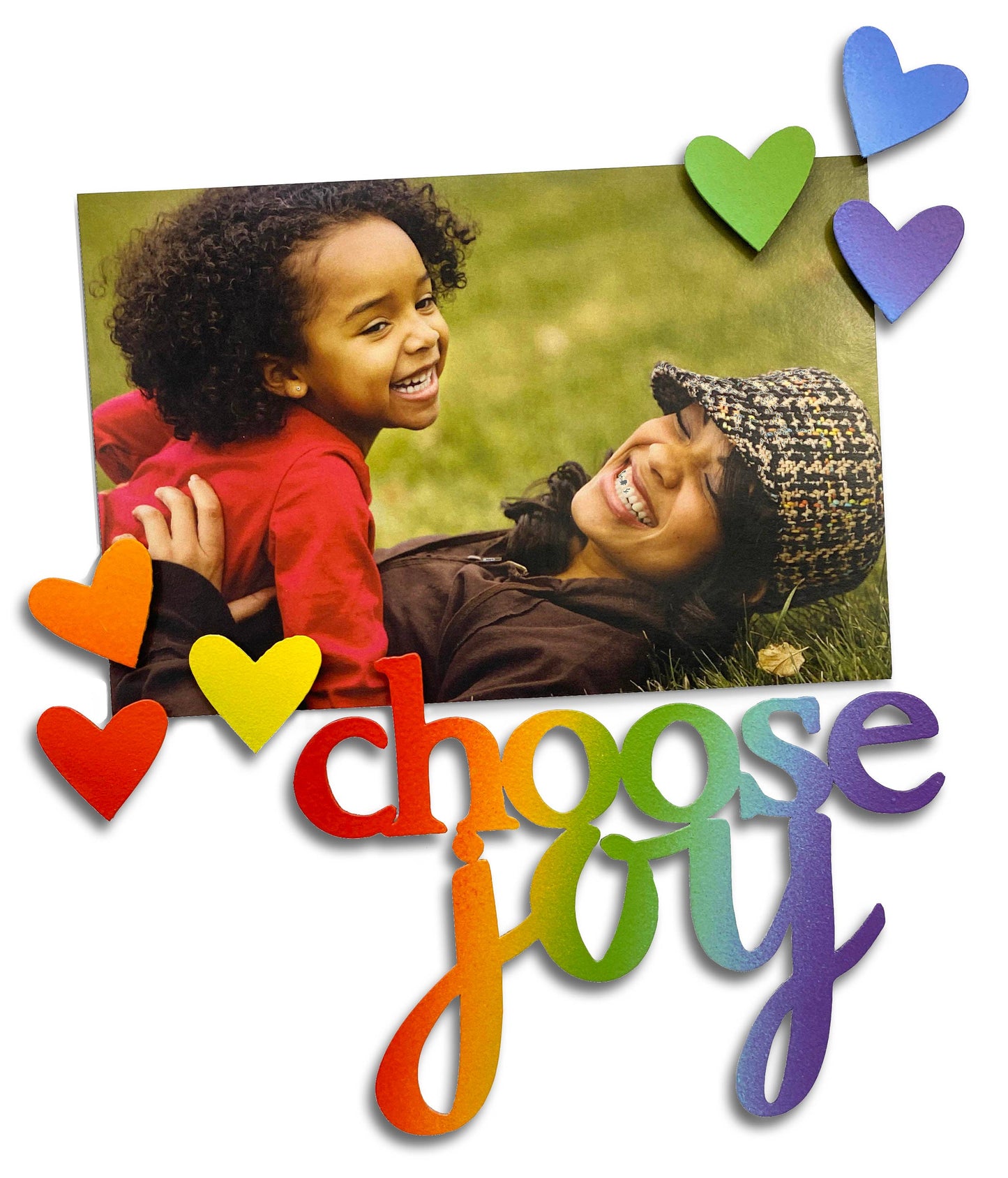 Roeda Studios Heart Magnets Rainbow