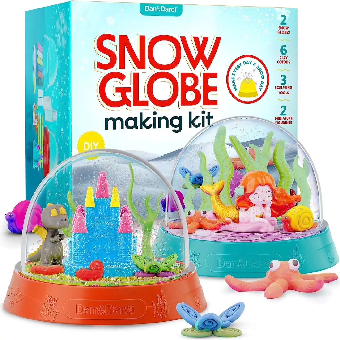 Dan & Darci Make Your Own Snow Globes Kit