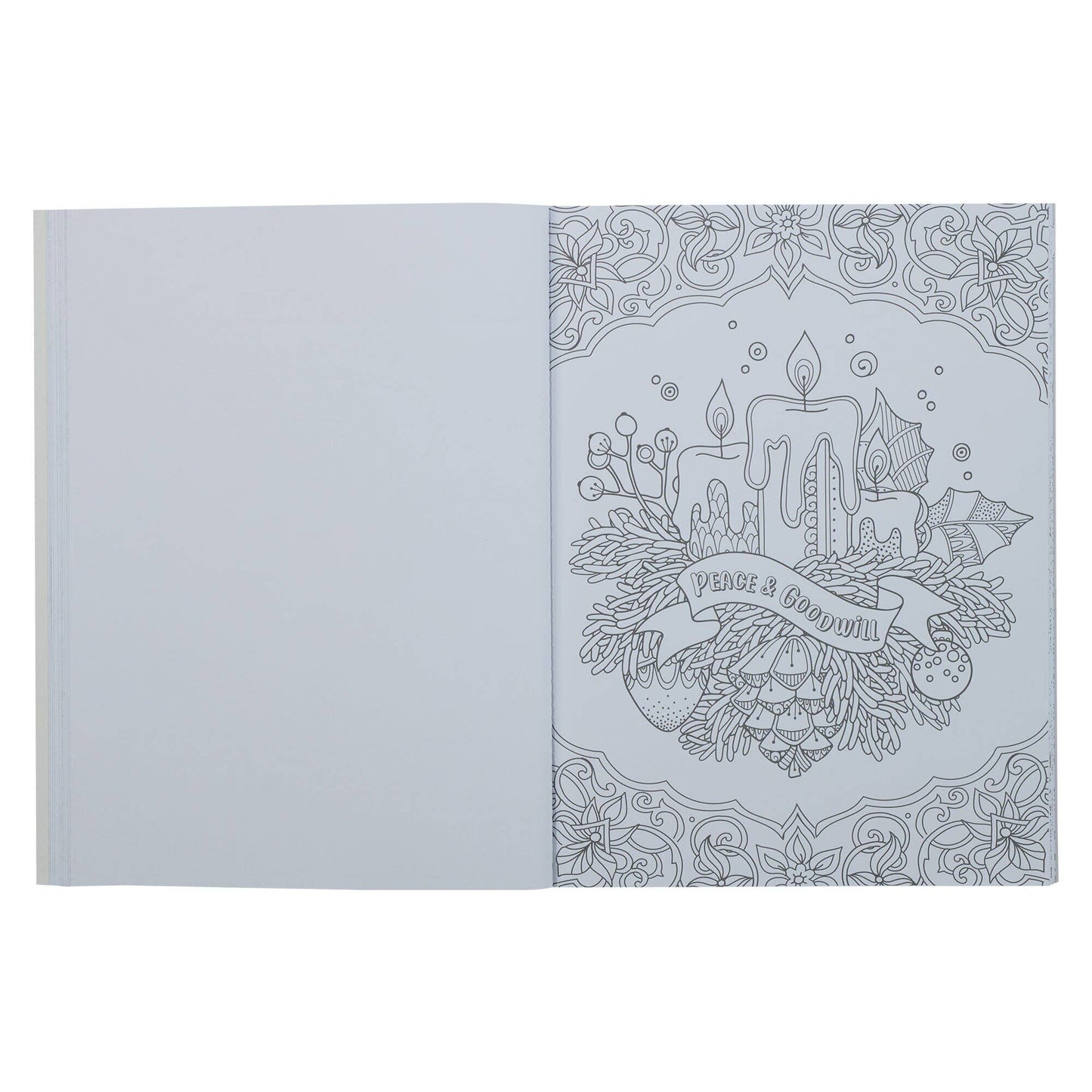 Christian Art Gifts Coloring Book Good News of Great Joy