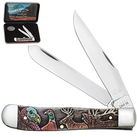 Case Knife Trapper - Wild Game Series Gift Set 60585