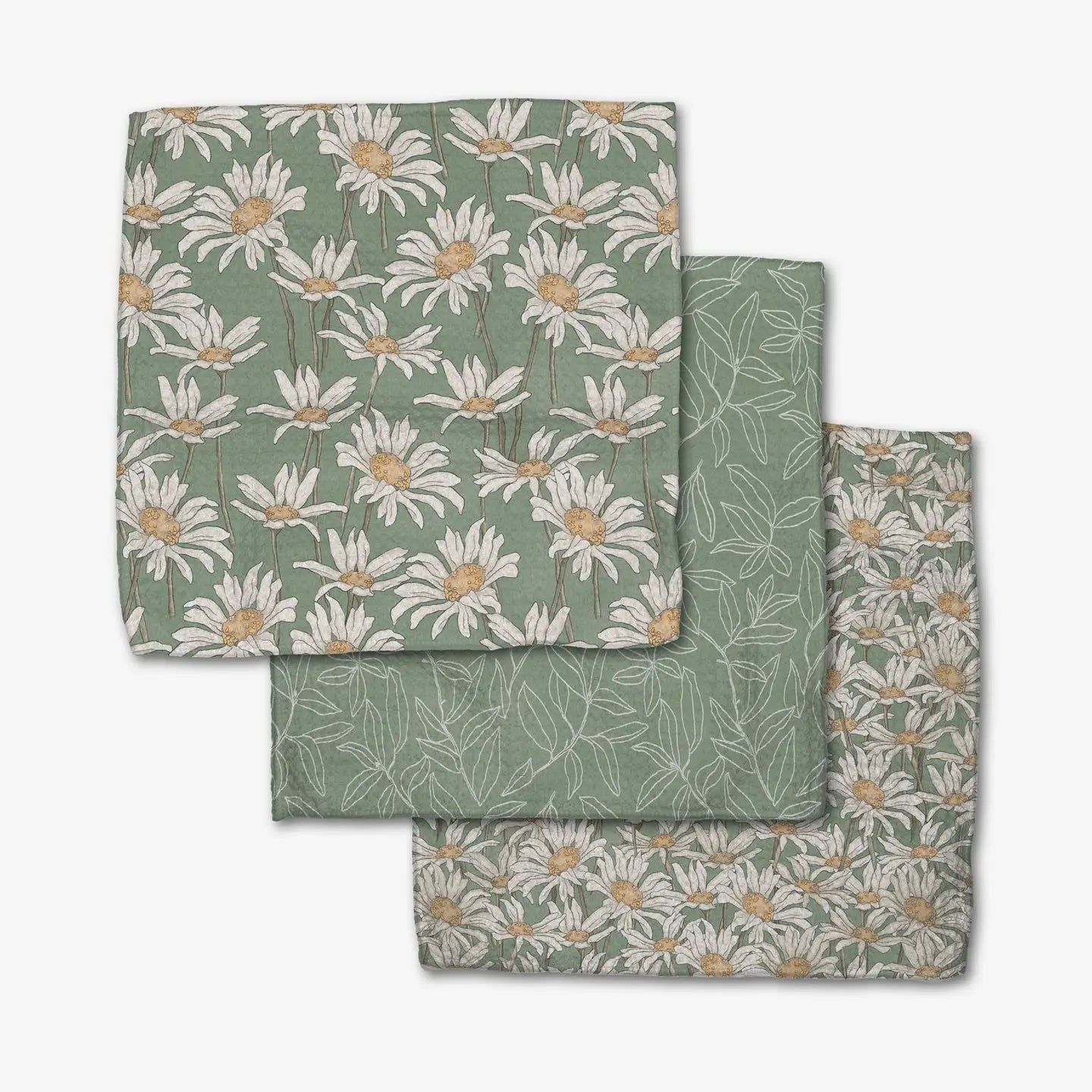 Geometry Springtime Dishcloth Set
