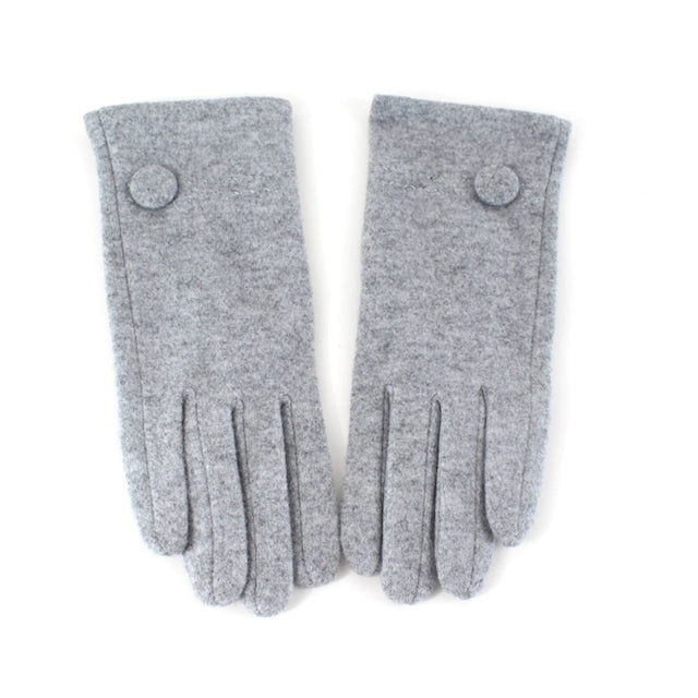 Pretty Persuasion Deanna Gloves in Grey