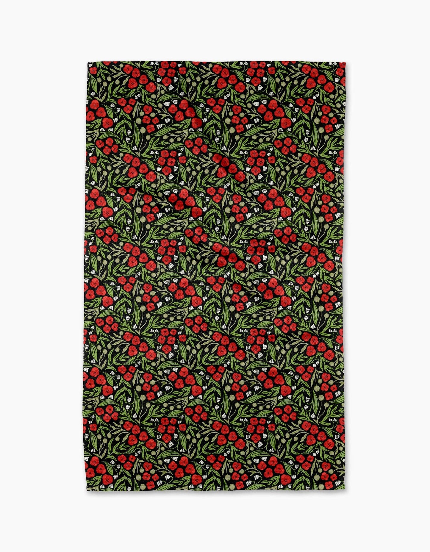 Geometry | Tea Towel | Flowing Poppies