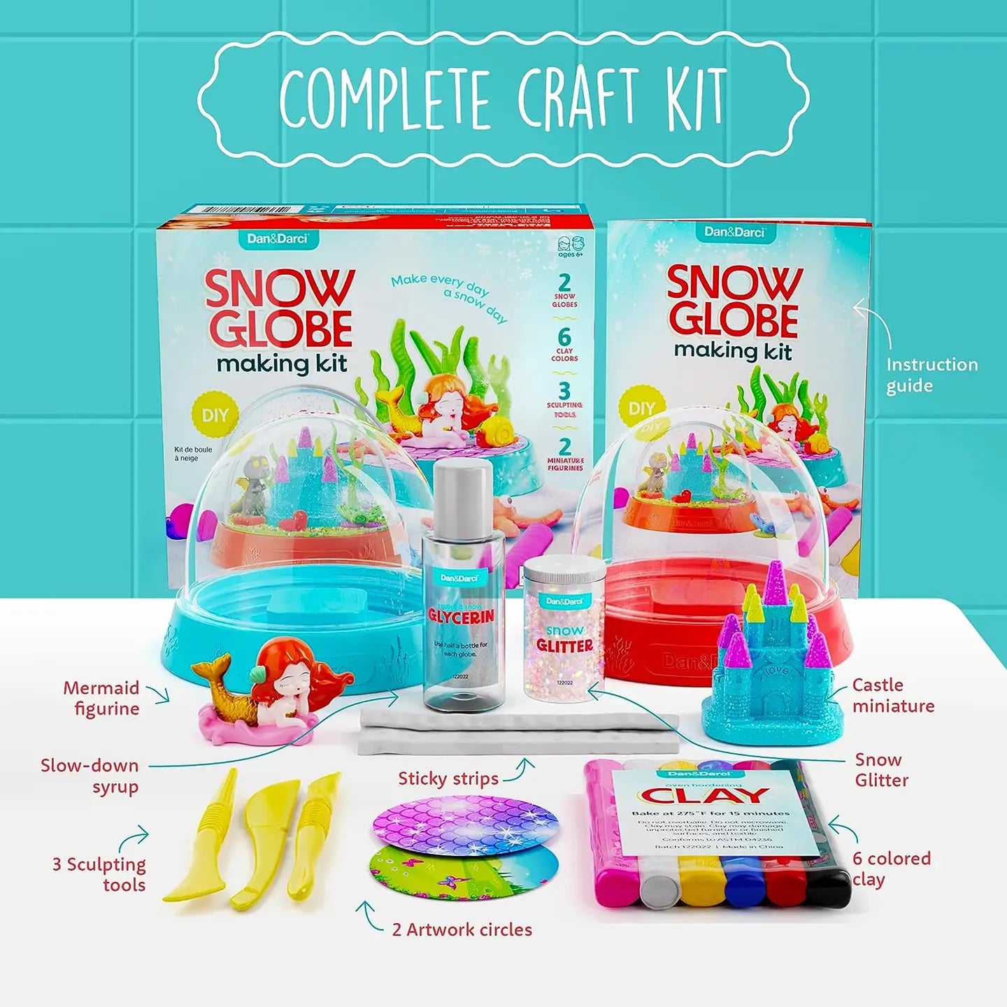 Dan & Darci Make Your Own Snow Globes Kit