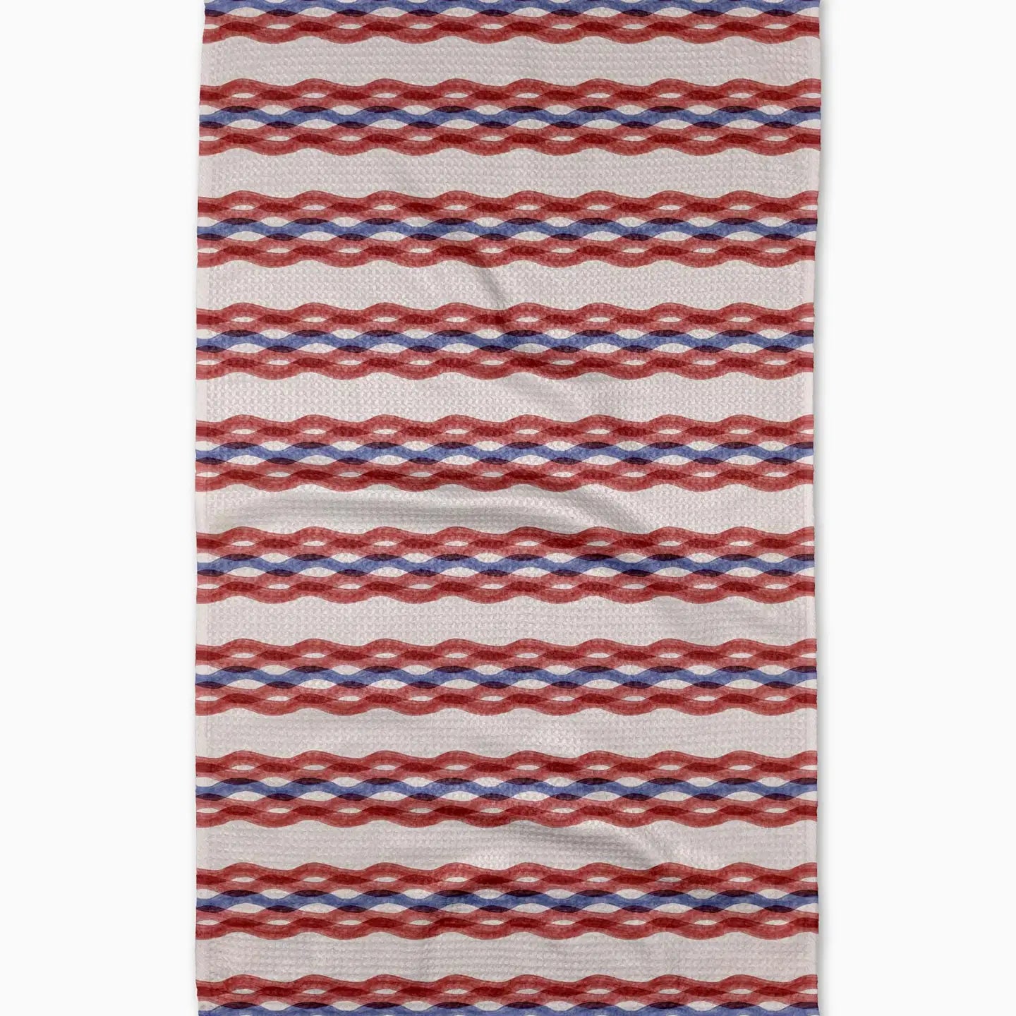 Geometry Waving Stripe Tea Towel
