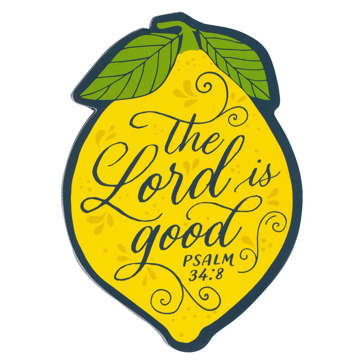 Christian Art Gifts Magnet The Lord is Good Lemon