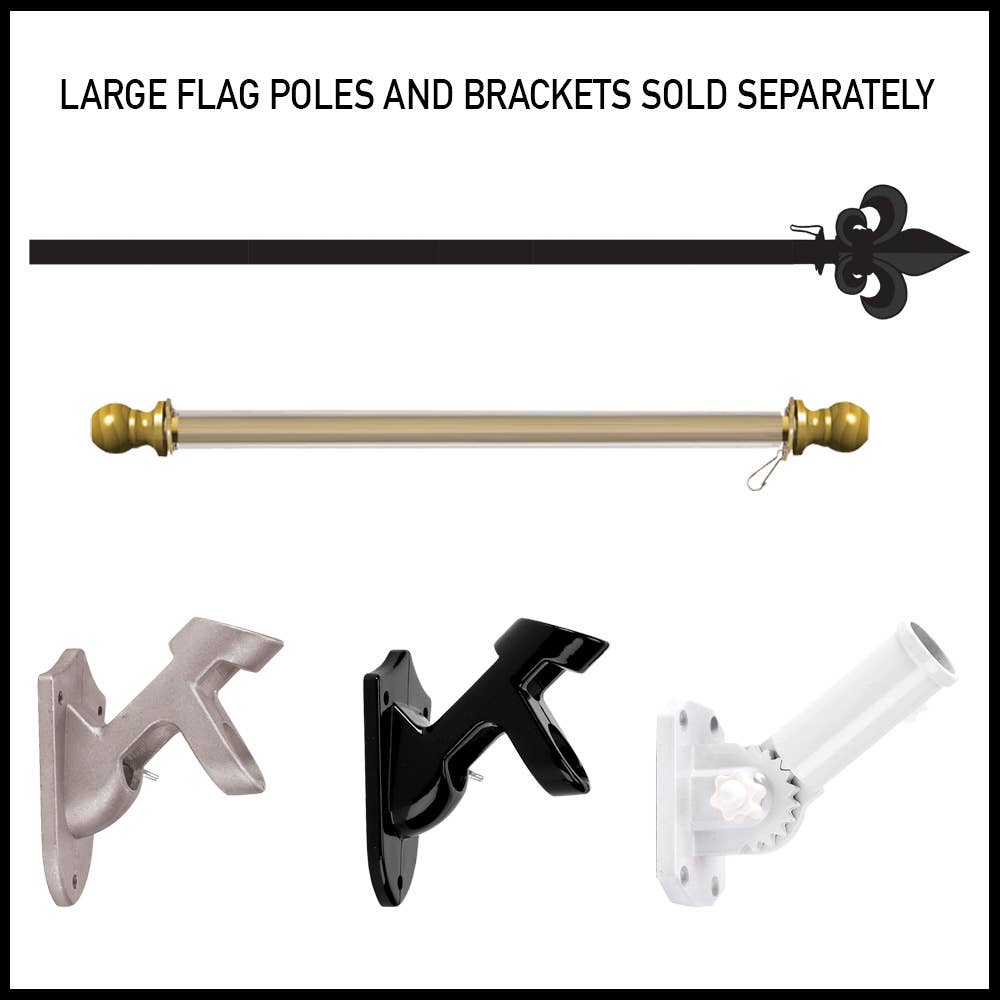 Dicksons Large Merry Christmas Santa Flag