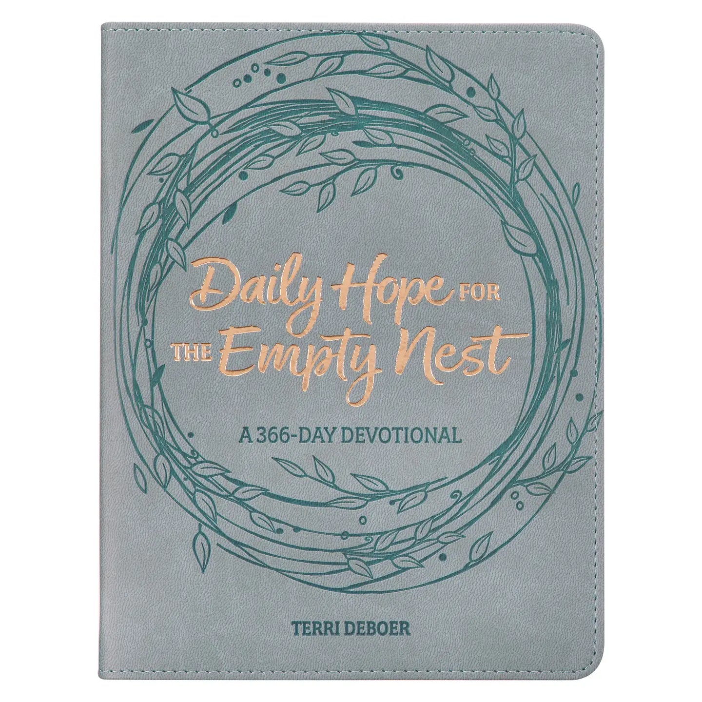 Christian Art Devotional Daily Hope For the Empty Nest Faux Leather