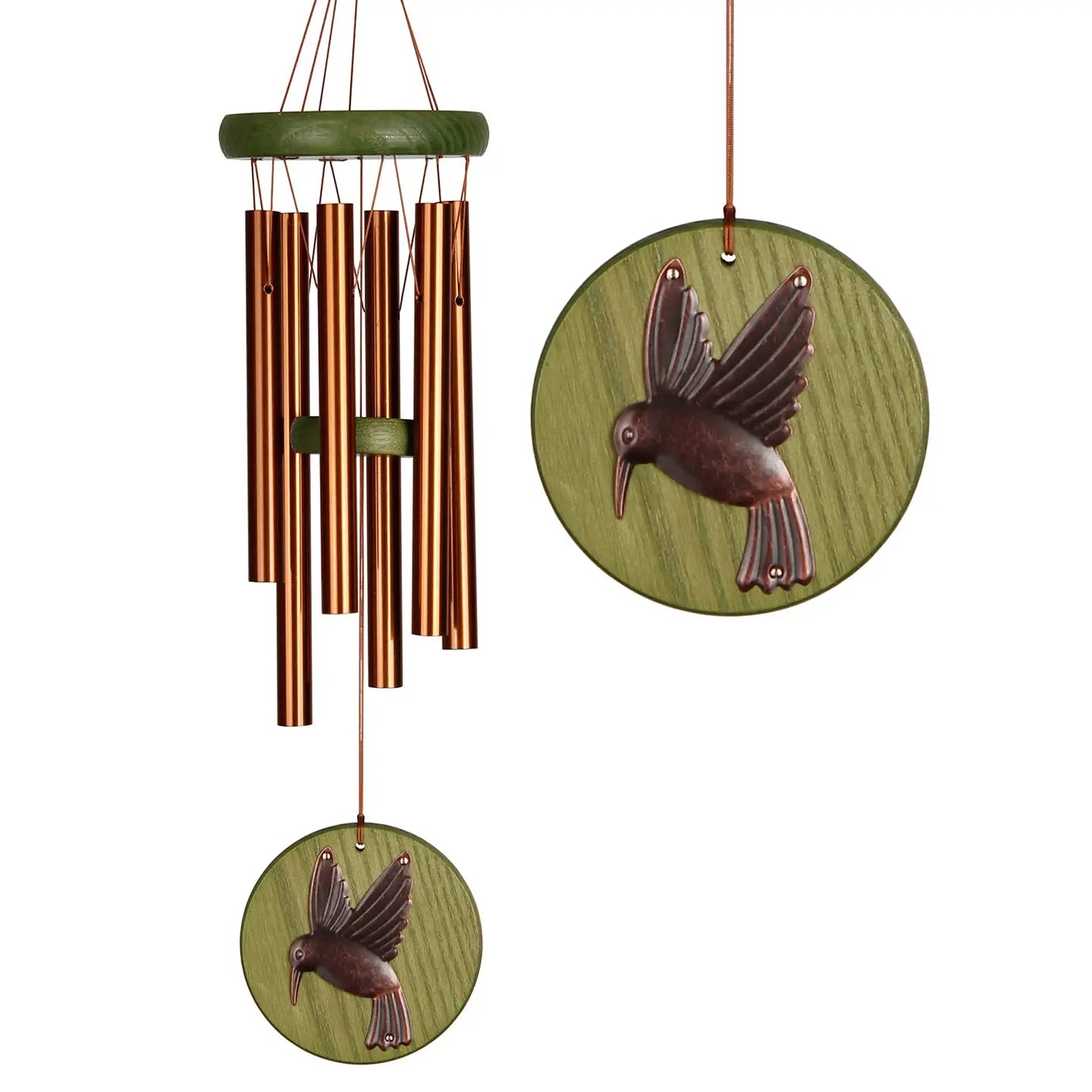 Woodstock Chimes Habitats Green Hummingbird