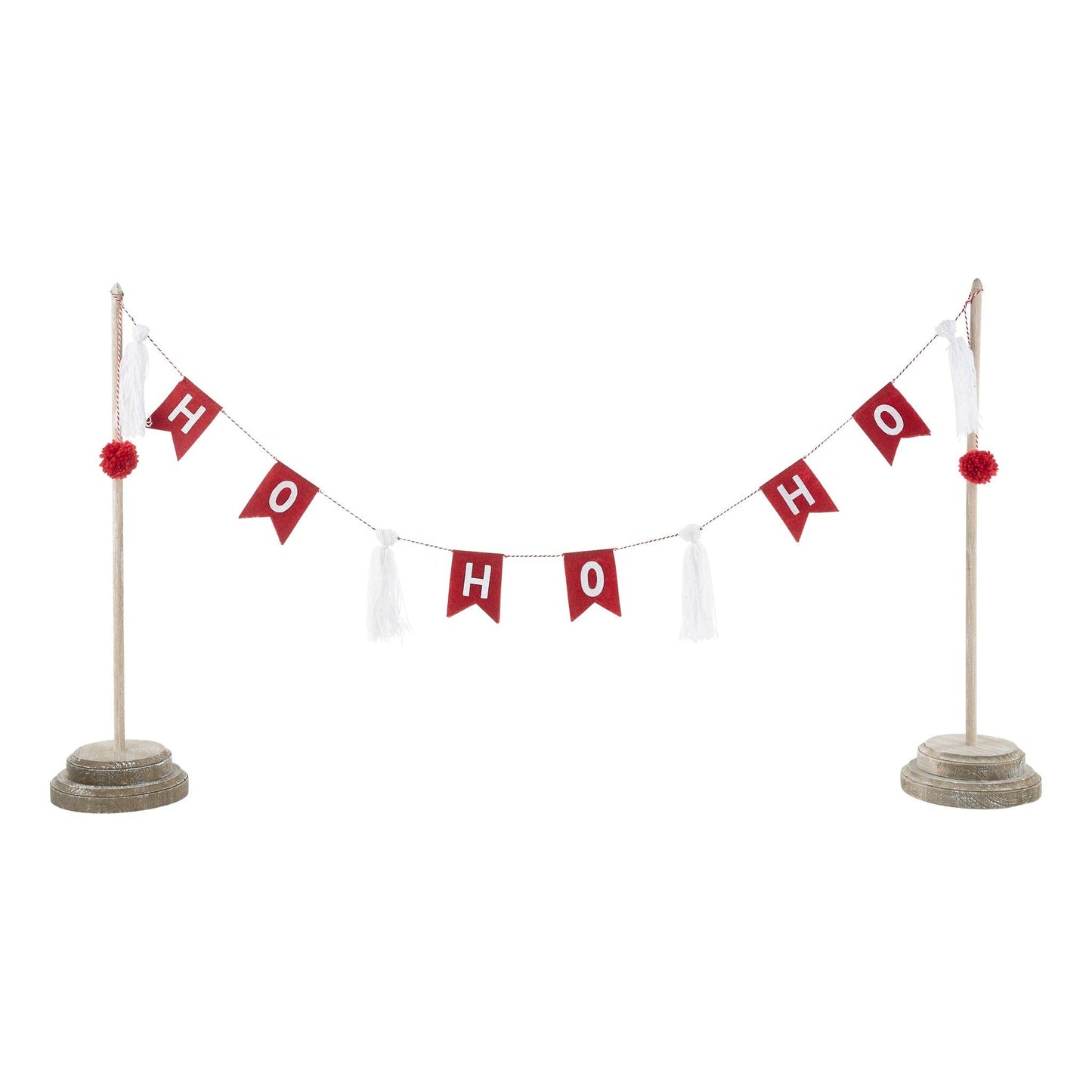 Glory Haus | Pom Pom Banner | Ho Ho Ho