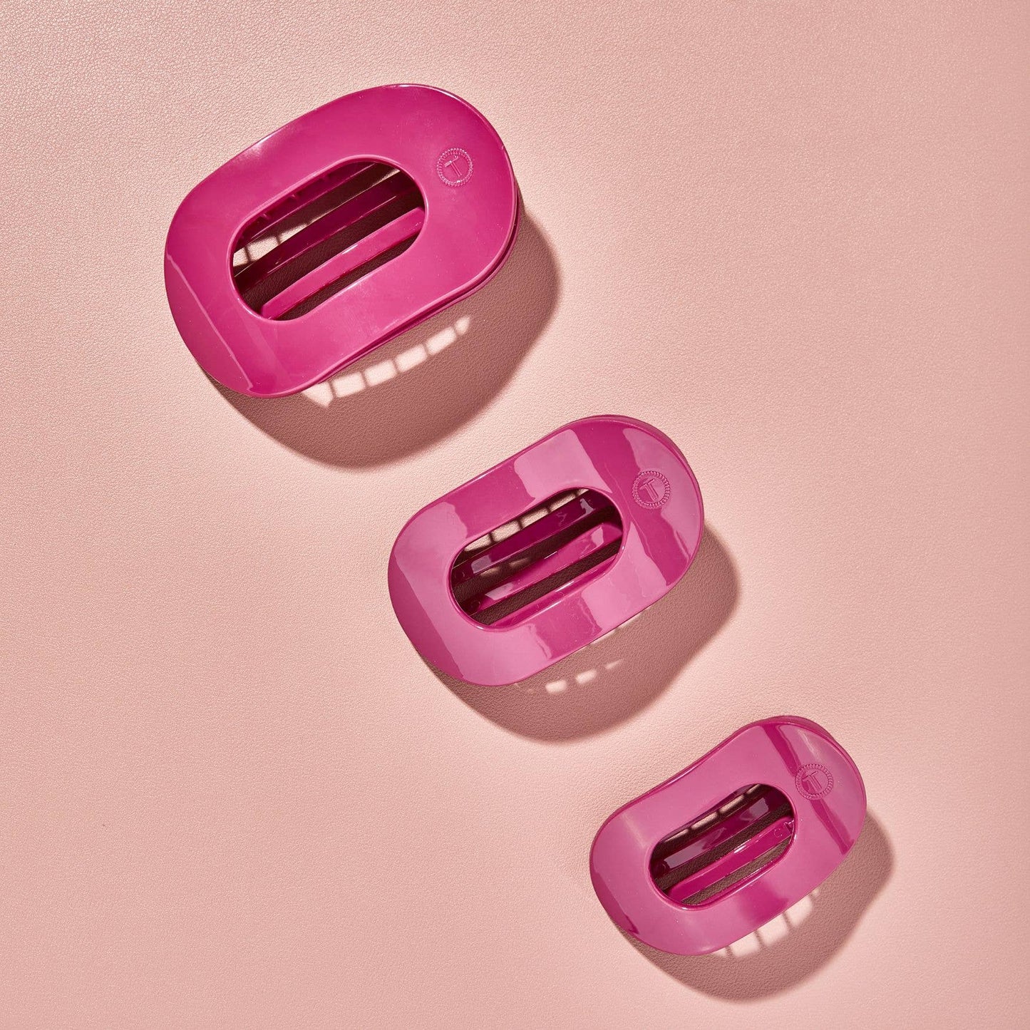 Teleties Flat Round Hair Clip | Medium | Wild Side