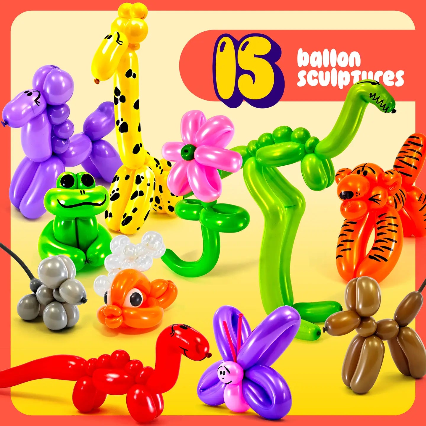 Dan & Darci Balloon Animal Twisting Kit For Kids
