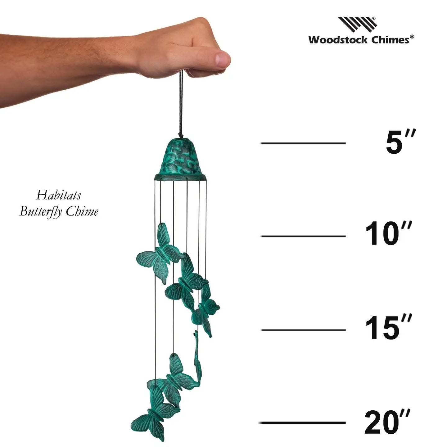 Woodstock Chimes Habitats Butterfly Chime