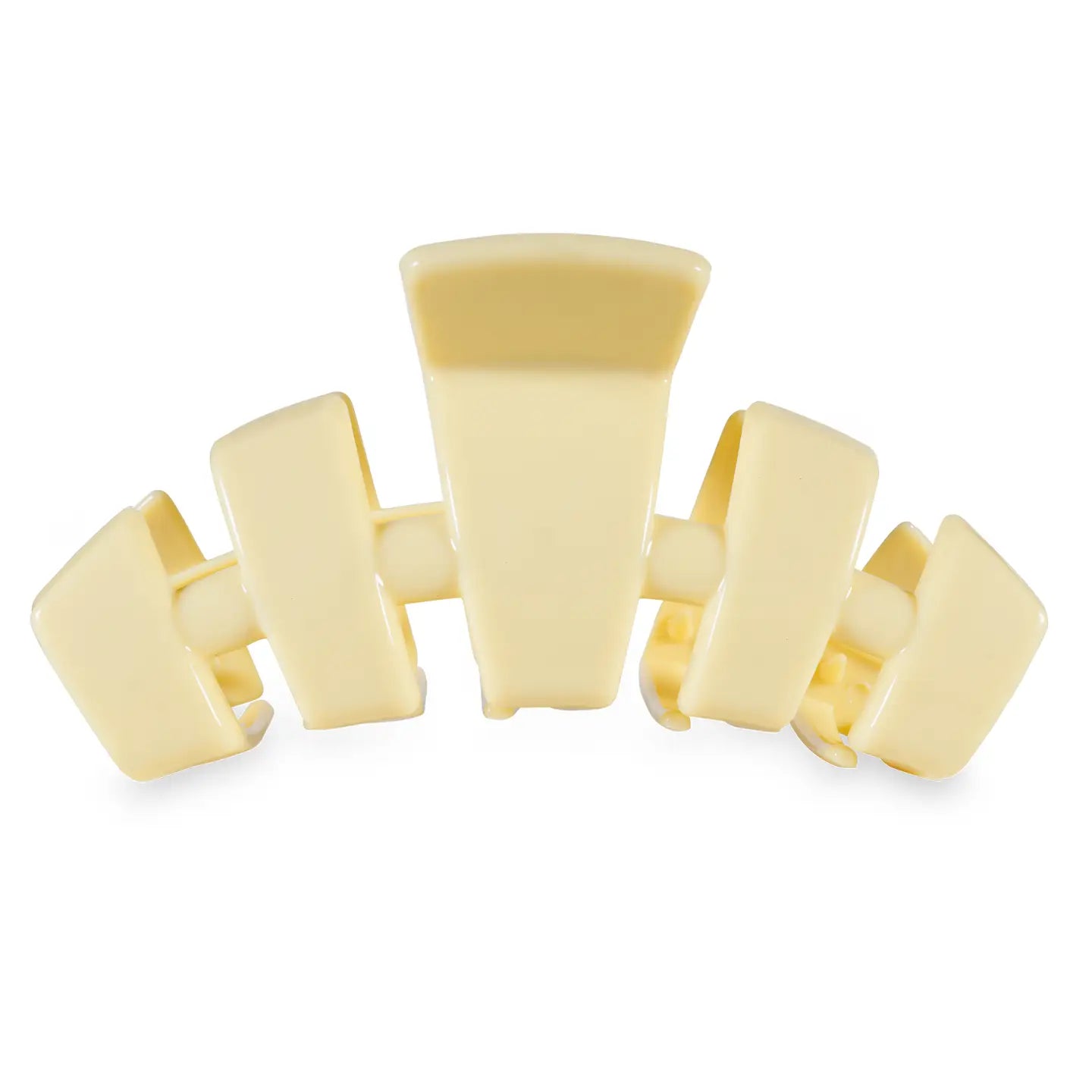Teleties Classic Hair Clip | Large | Butter Yellow