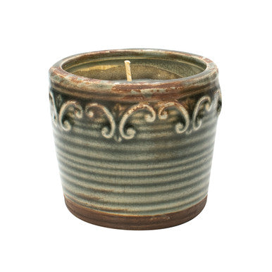 Swan Creek Mountain Berry Parfait Vintage Round Candle 9OZ