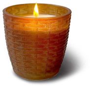 Swan Creek Candle Bourbon Maple Sugar Small Vase 4.5oz