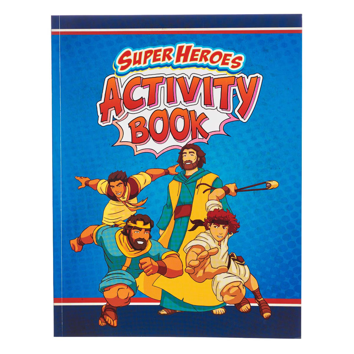 Christian Art Gifts Bible Super Hero Activity Book