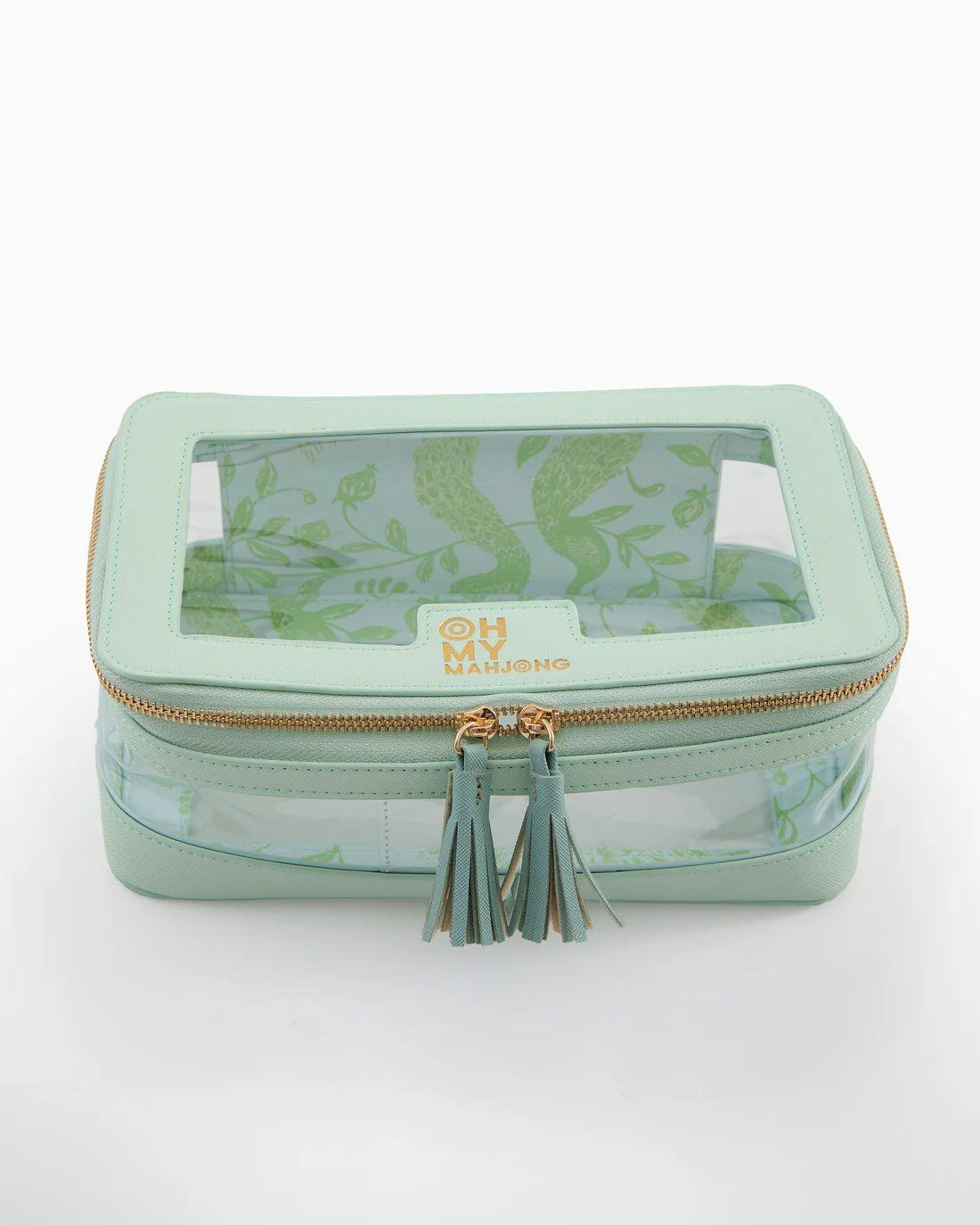 Oh My Mahjong! | Mint | Mahjong Tile Storage Bag