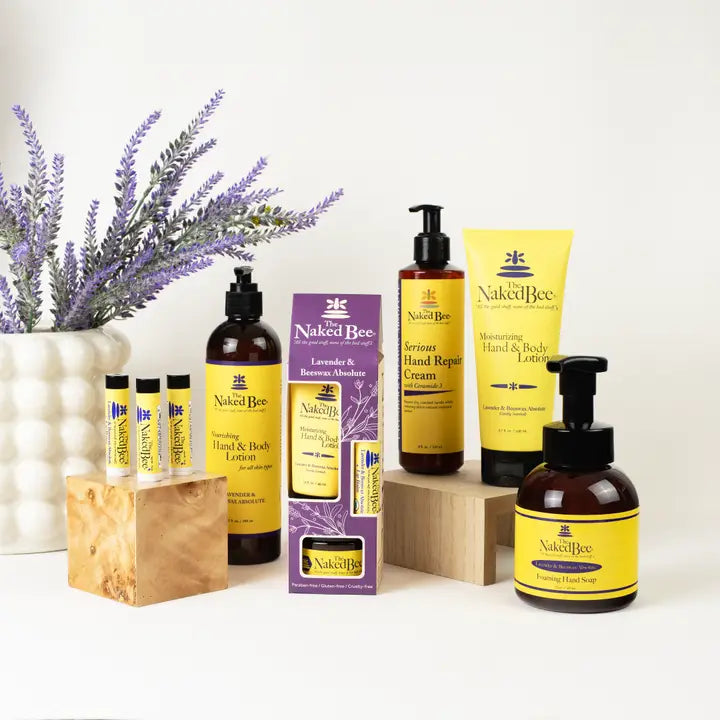 The Naked Bee | Hand & Body Lotion 2.25oz | Lavender + Beeswax