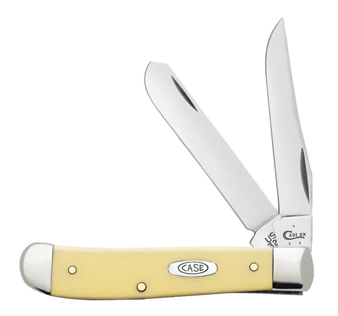 Case Knives Yellow Synthetic CS Mini Trapper