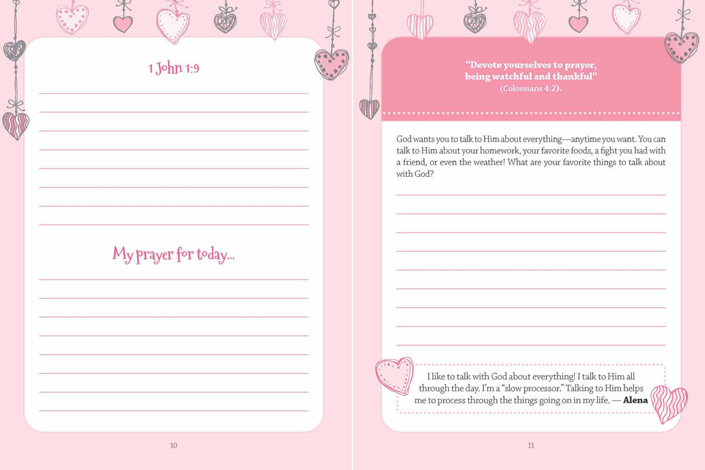 You're God's Girl! Prayer Journal: Hardcover / English
