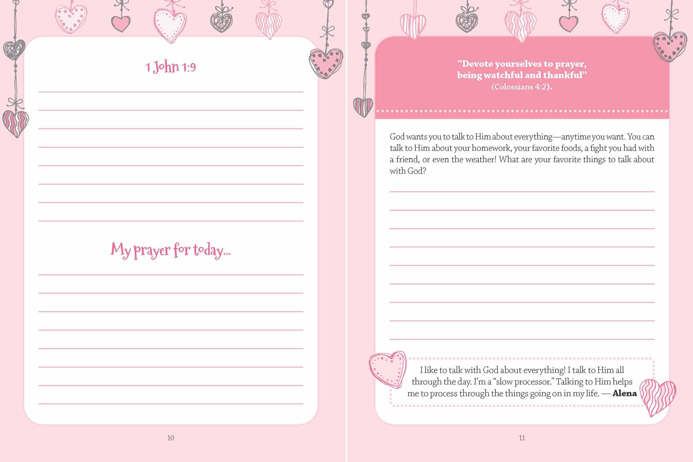 You're God's Girl! Prayer Journal: Hardcover / English