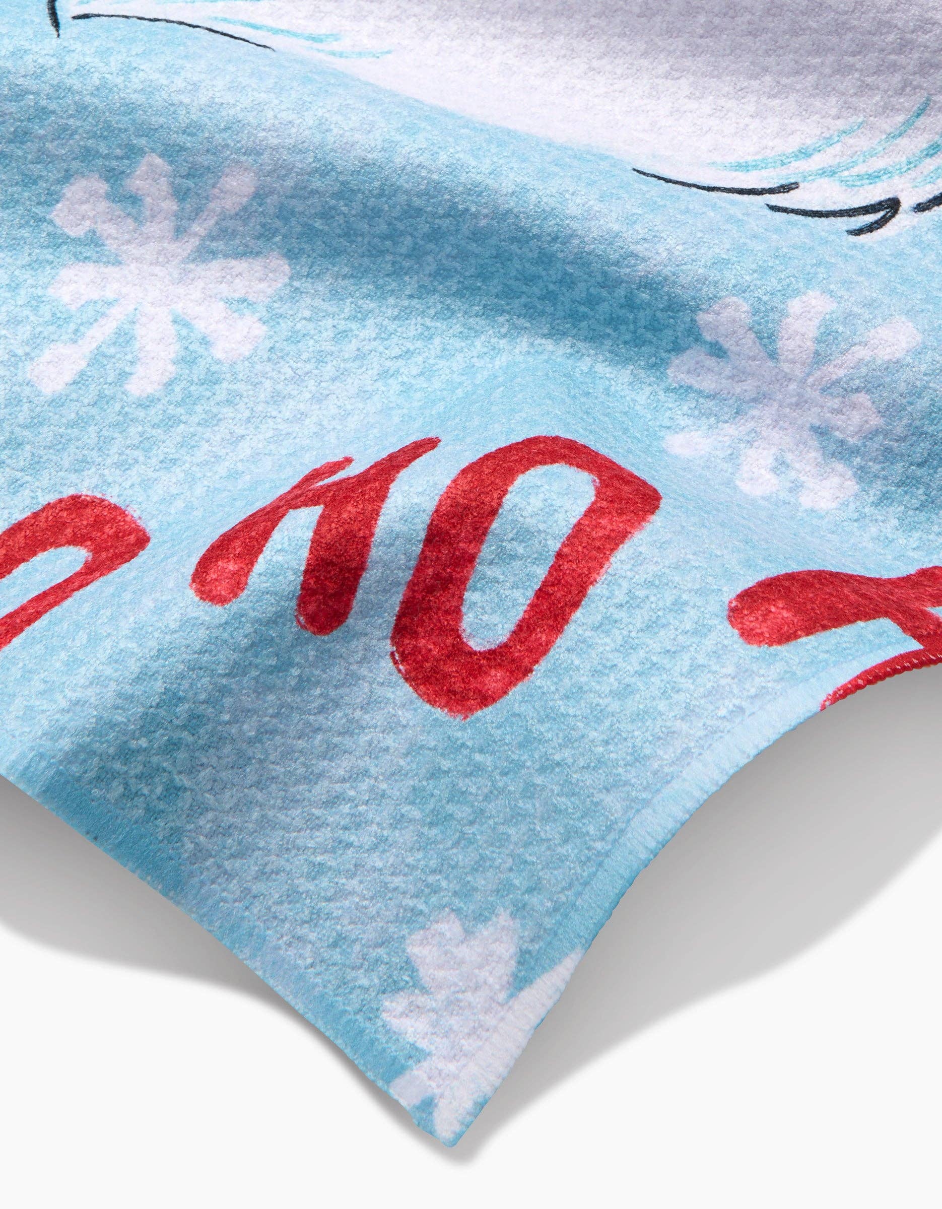 Geometry | Bar Towel | Merry Santa Claus