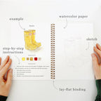 Emily Lex | Watercolor Workbook | Garden