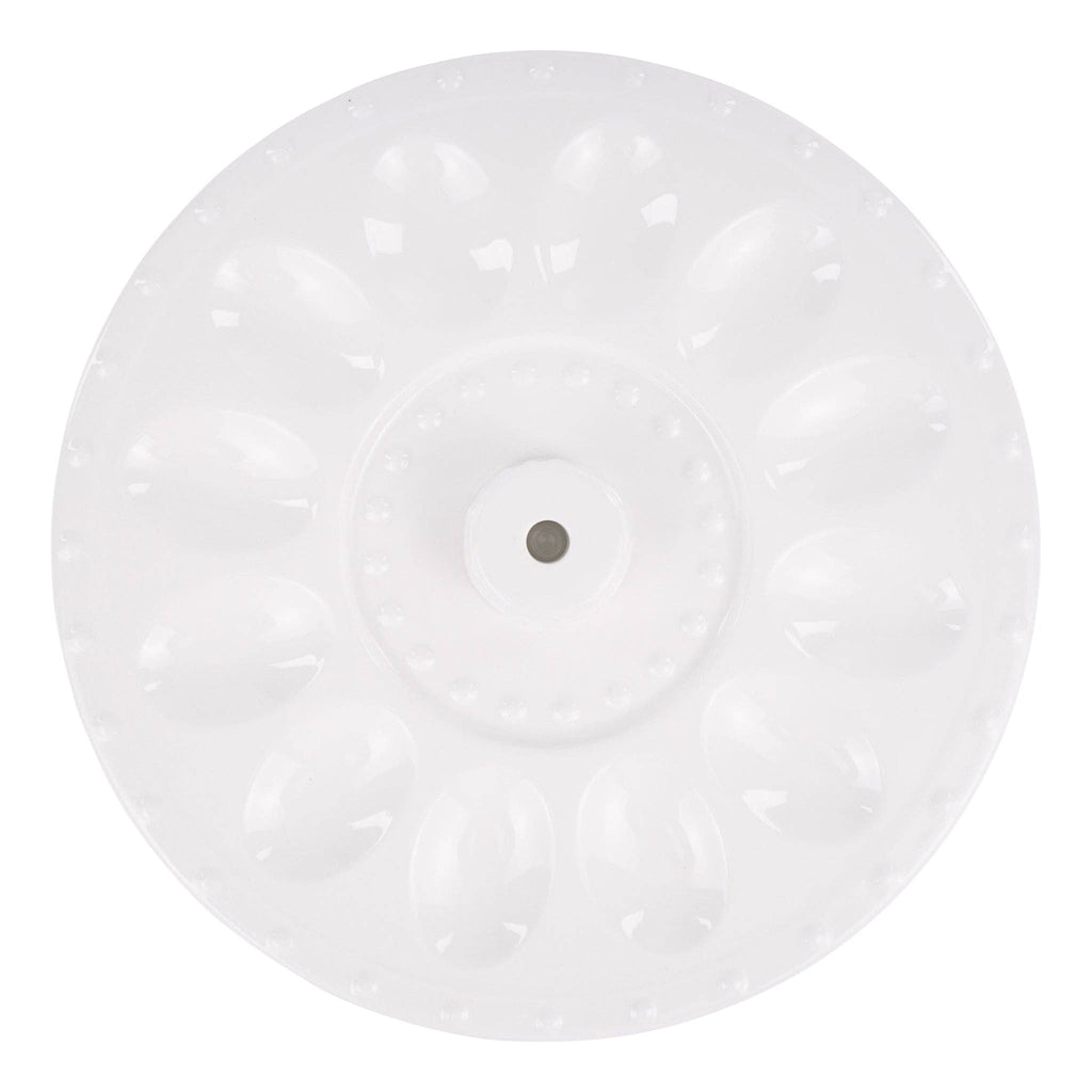 Glory Haus | White Egg Plate