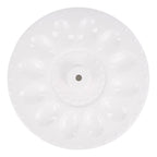 Glory Haus | White Egg Plate