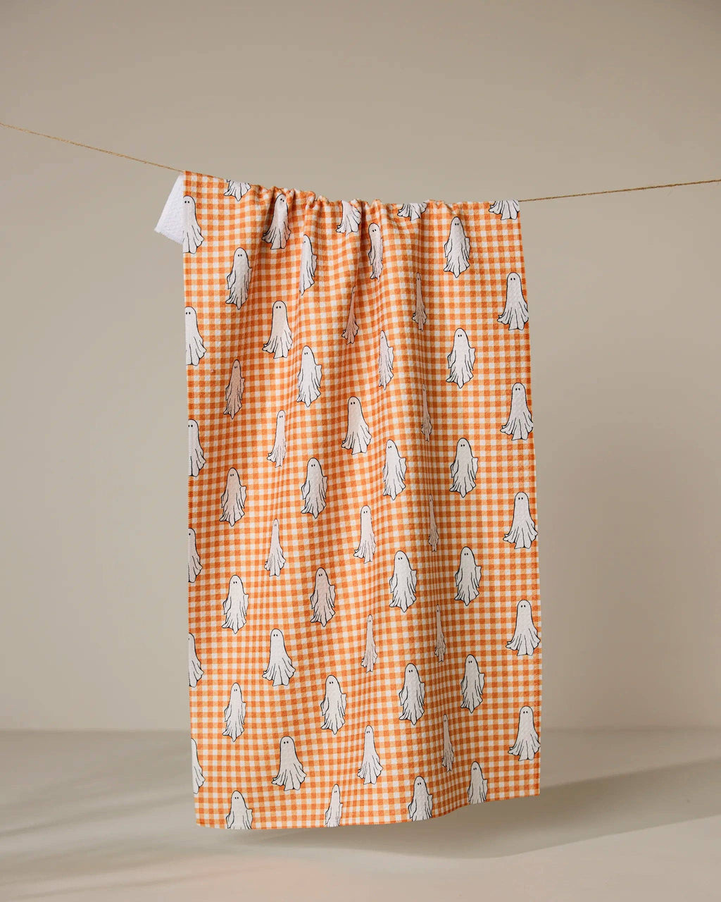 Geometry | Tea Towel | Gingham Ghosts