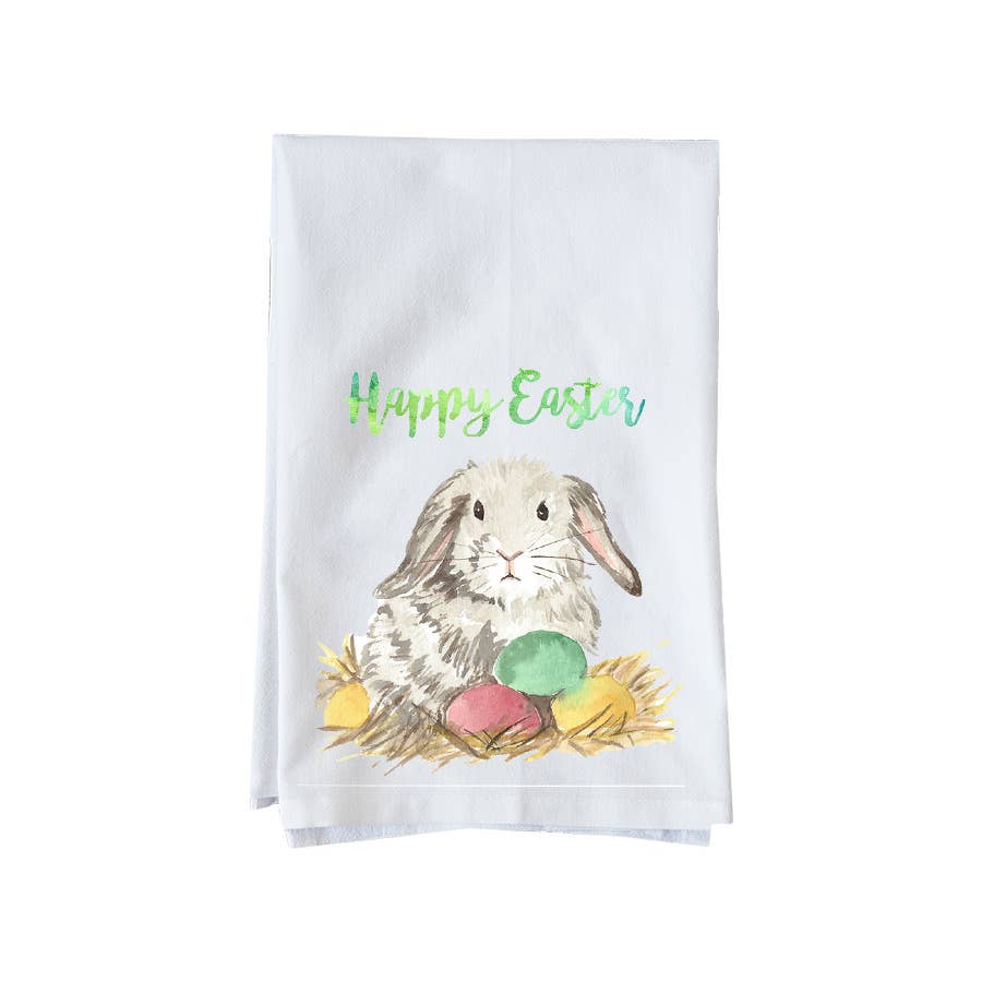 Knollwood Lane | Kitchen Towel | Happy Easter Bunny