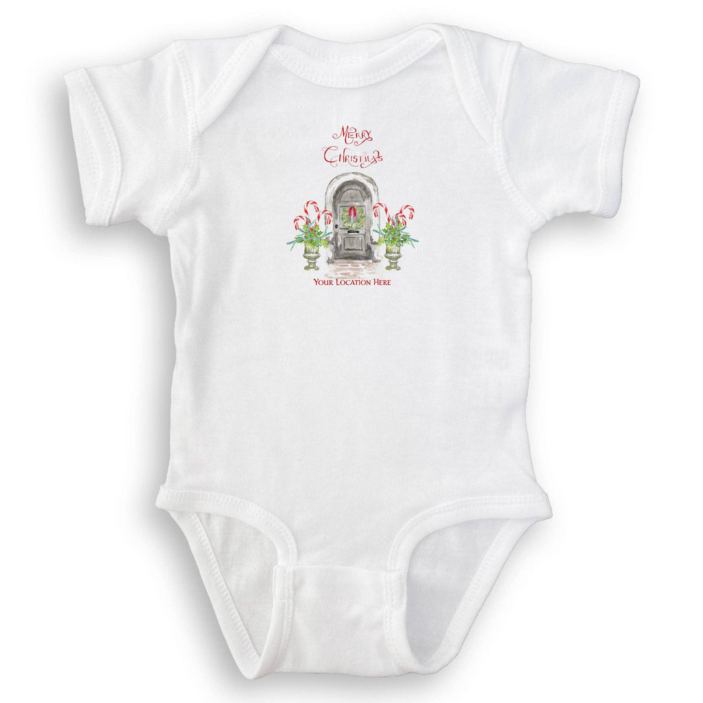 French Graffiti Merry Christmas Paducah Tea Towel