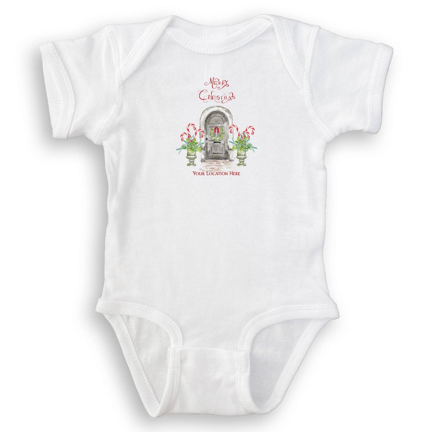 French Graffiti Merry Christmas Paducah Tea Towel