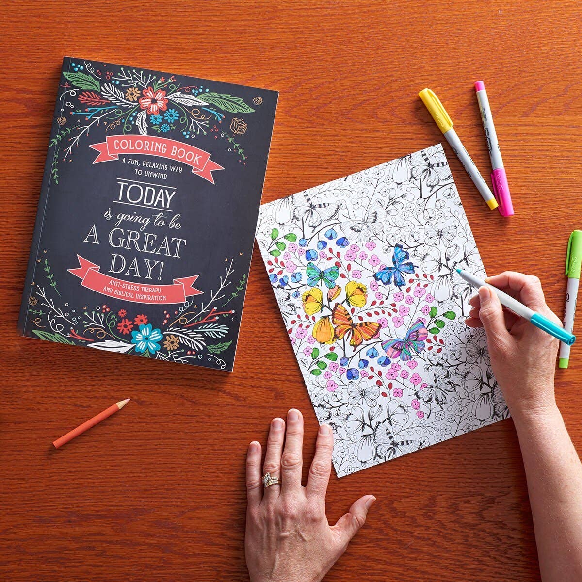 Christian Art Gifts | Coloring Book | A Great Day