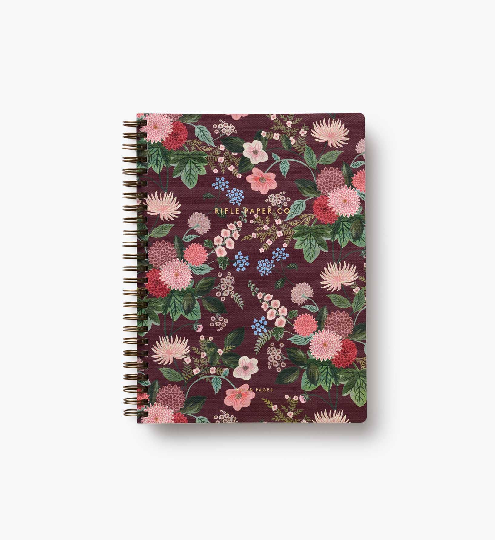 Rifle Paper Co | Dahlia Spiral Notebook