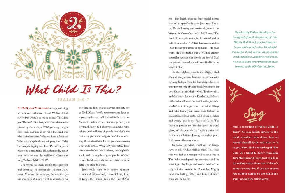 The 25 Days of Christmas: Hardcover / English