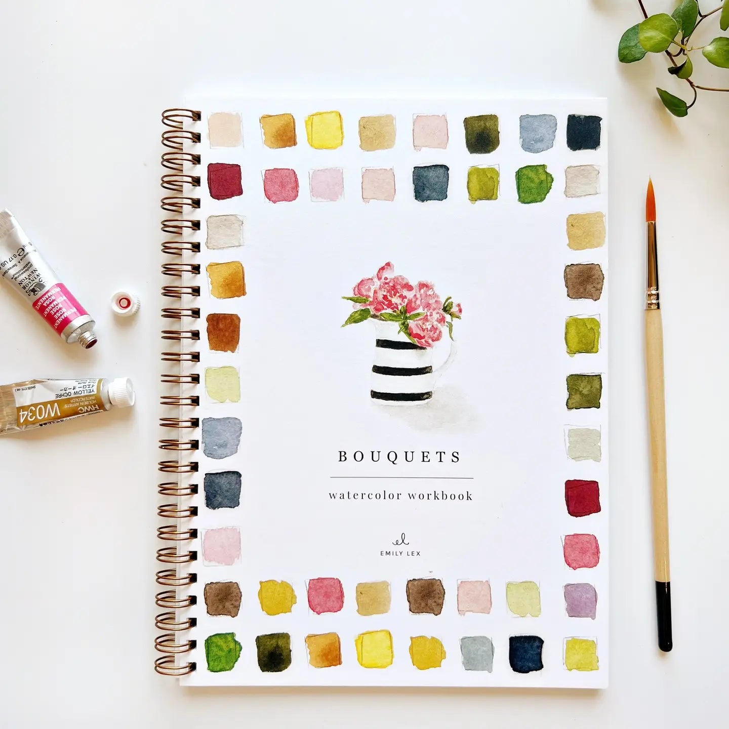 Emily Lex | Watercolor Workbook | Bouquets