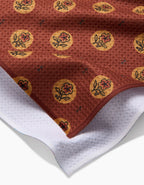 Geometry | Tea Towel | Artisanal Floral Orange