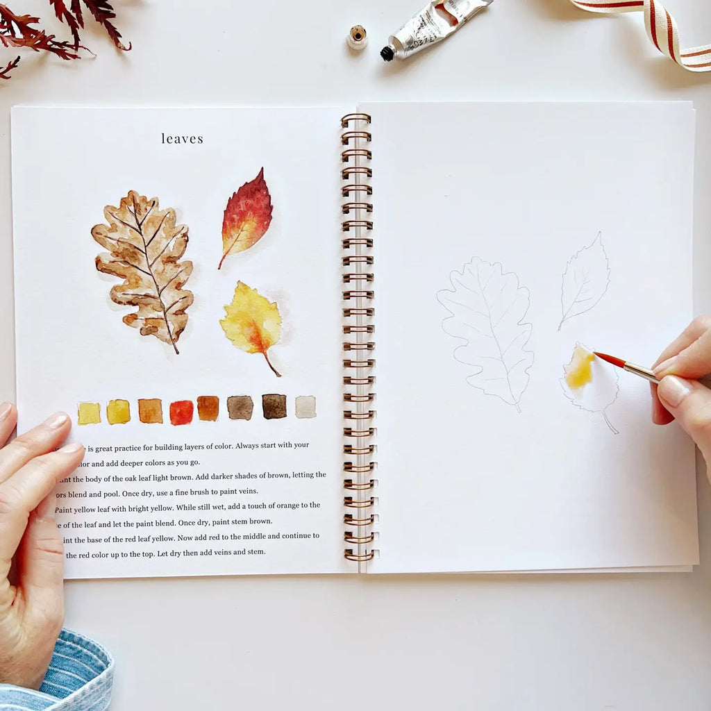 Emily Lex | Watercolor Workbook | Autumn