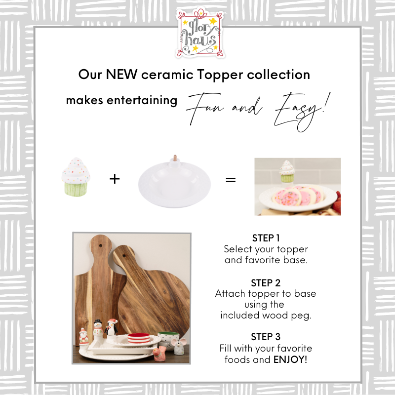 Glory Haus | Charcuterie Board Topper | Christmas Tree